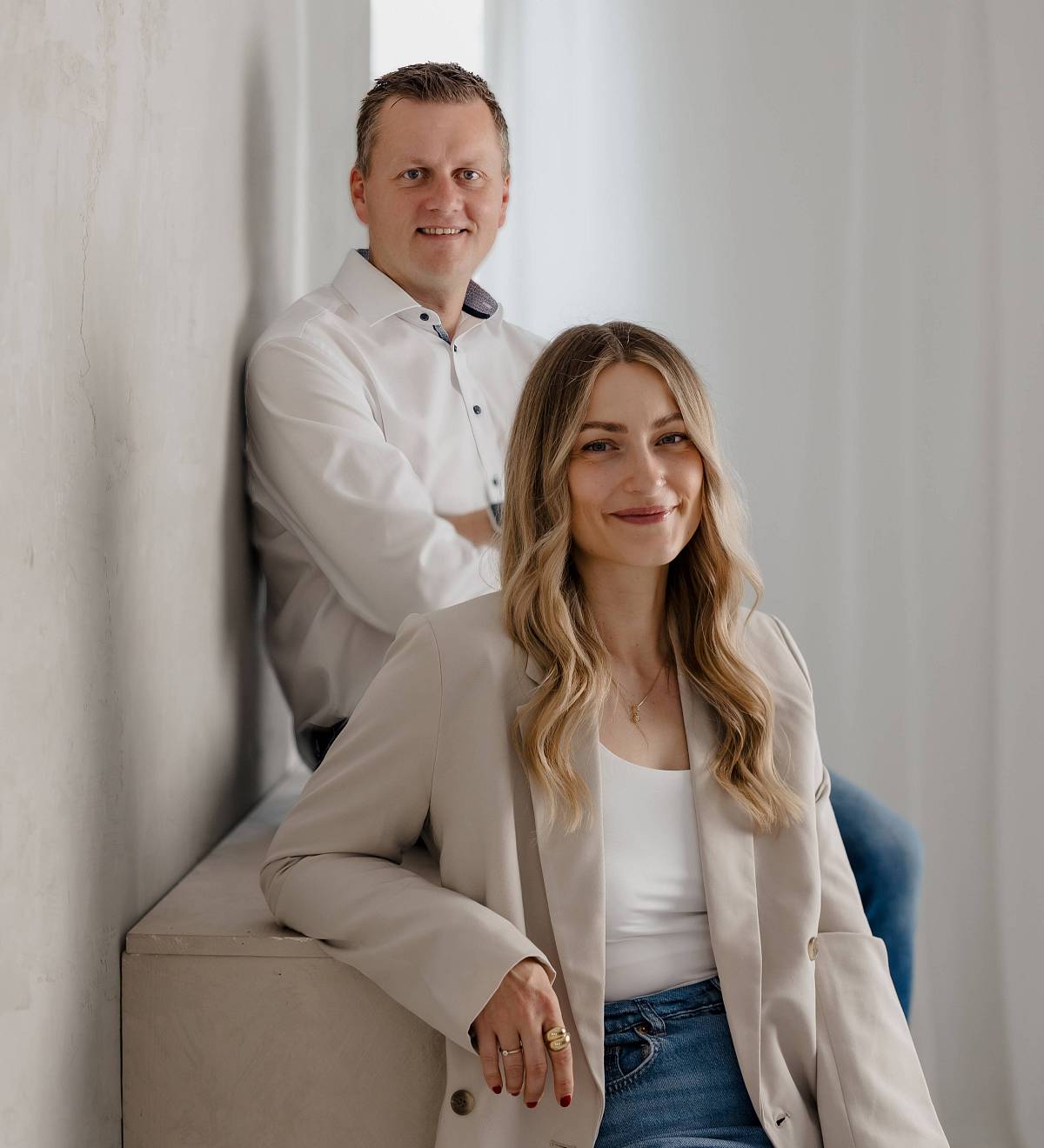 Teamfoto von Peter Vogt Immobilien – persönliche und kompetente Immobilienberatung im Duo